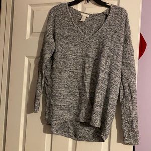 Gray Knit Sweater